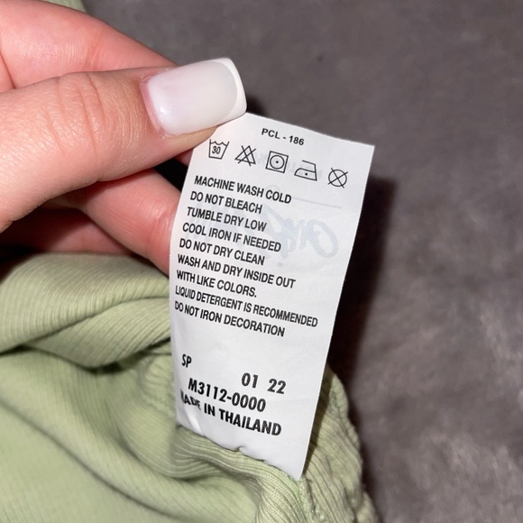 Mossimo pistachio green cotton tank top - Picture 9 of 12